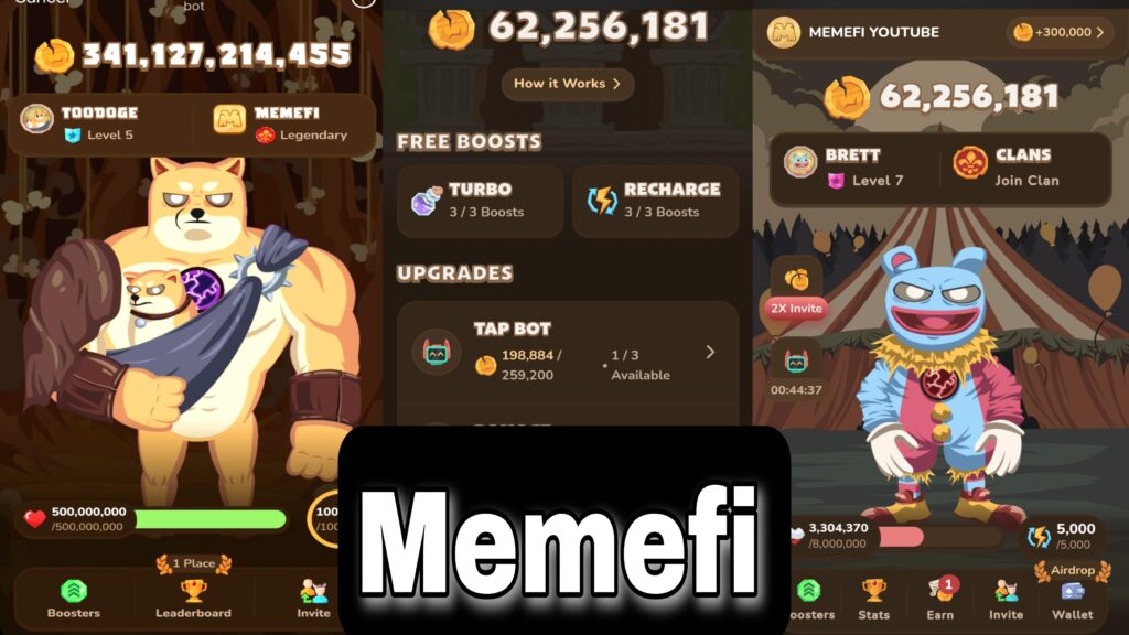 Memefi Daily Combo Claim And Reward Coins